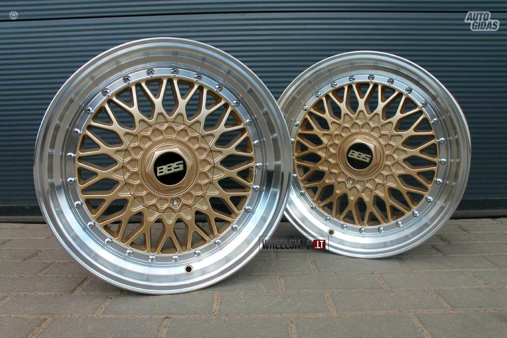 Super RS Style Gold rims