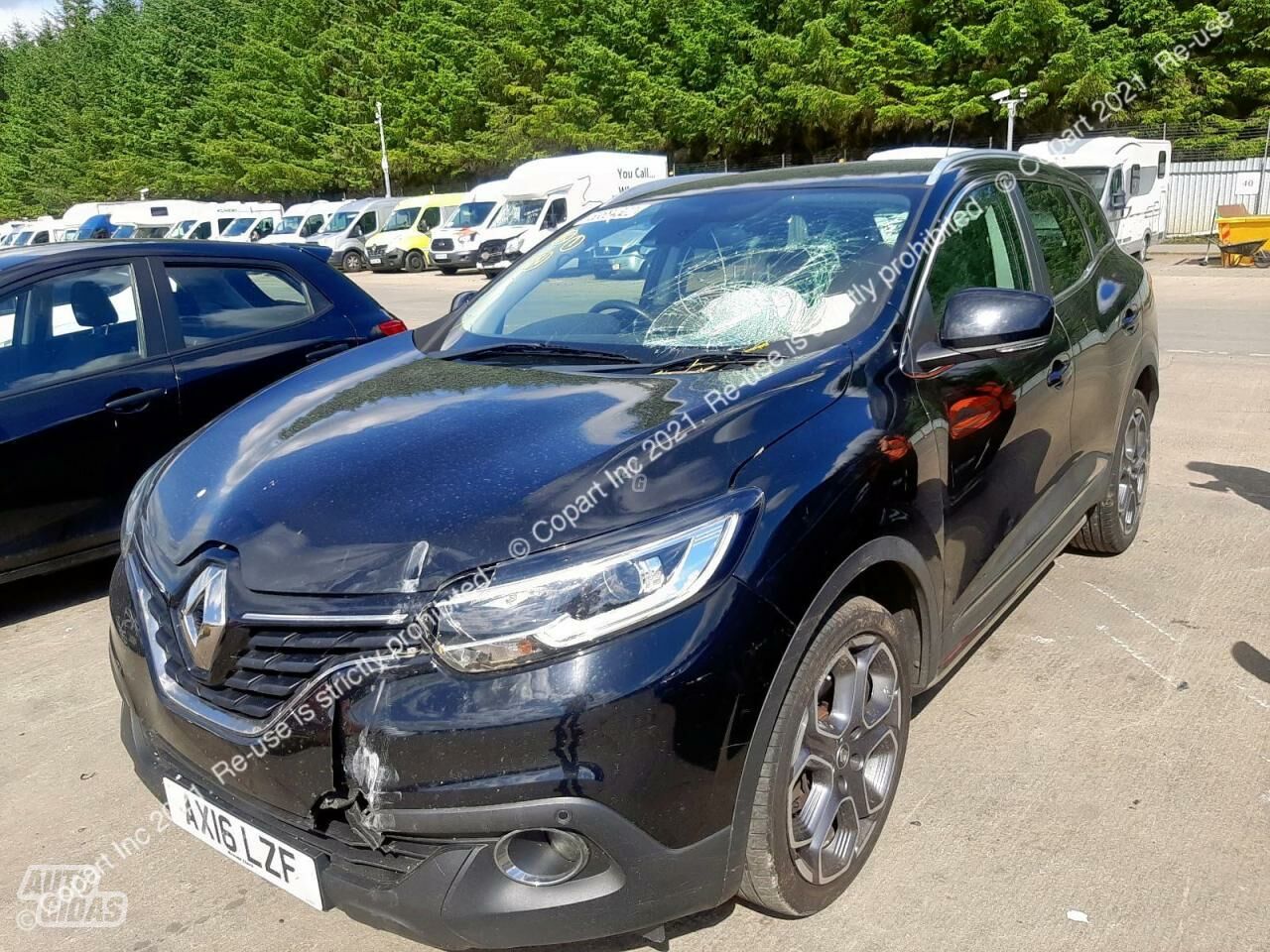 Renault Kadjar 2016 m dalys