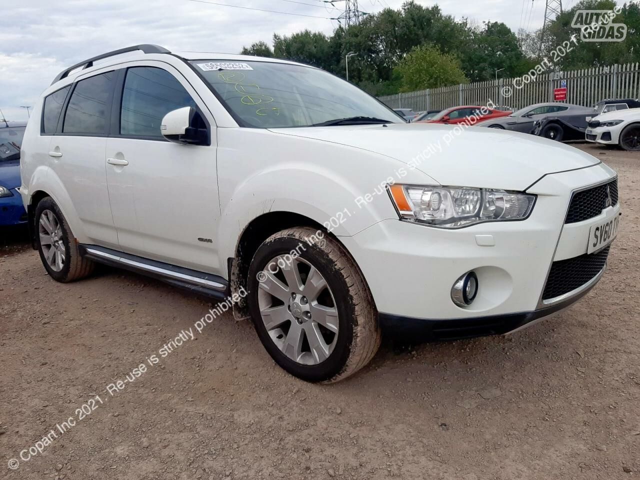 Mitsubishi Outlander 2010 m dalys