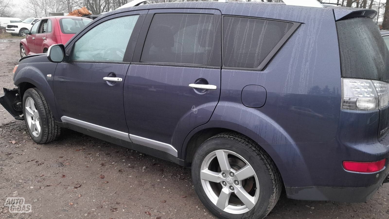 Mitsubishi Outlander 2008 m dalys