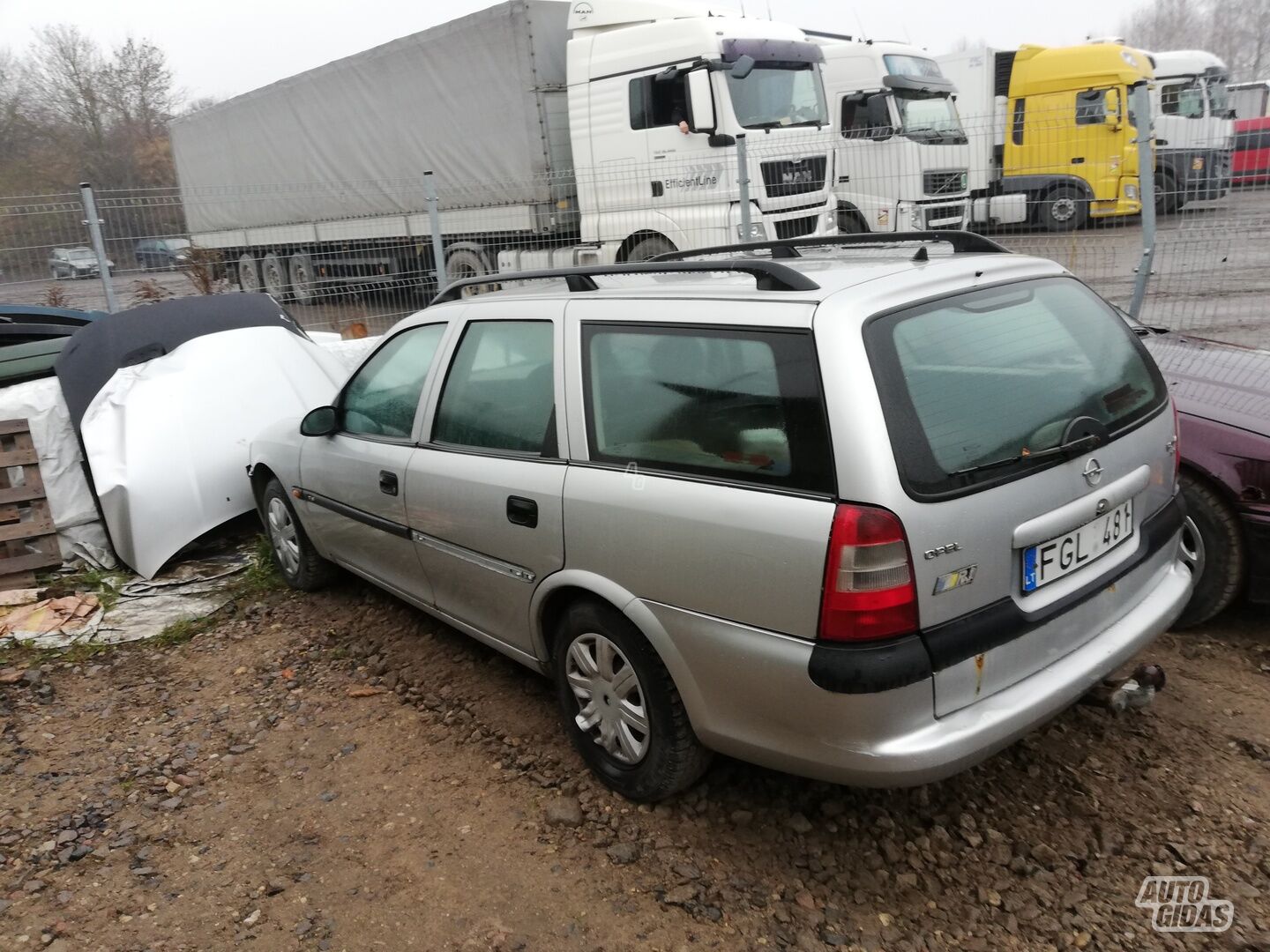 Opel Astra 1998 m dalys