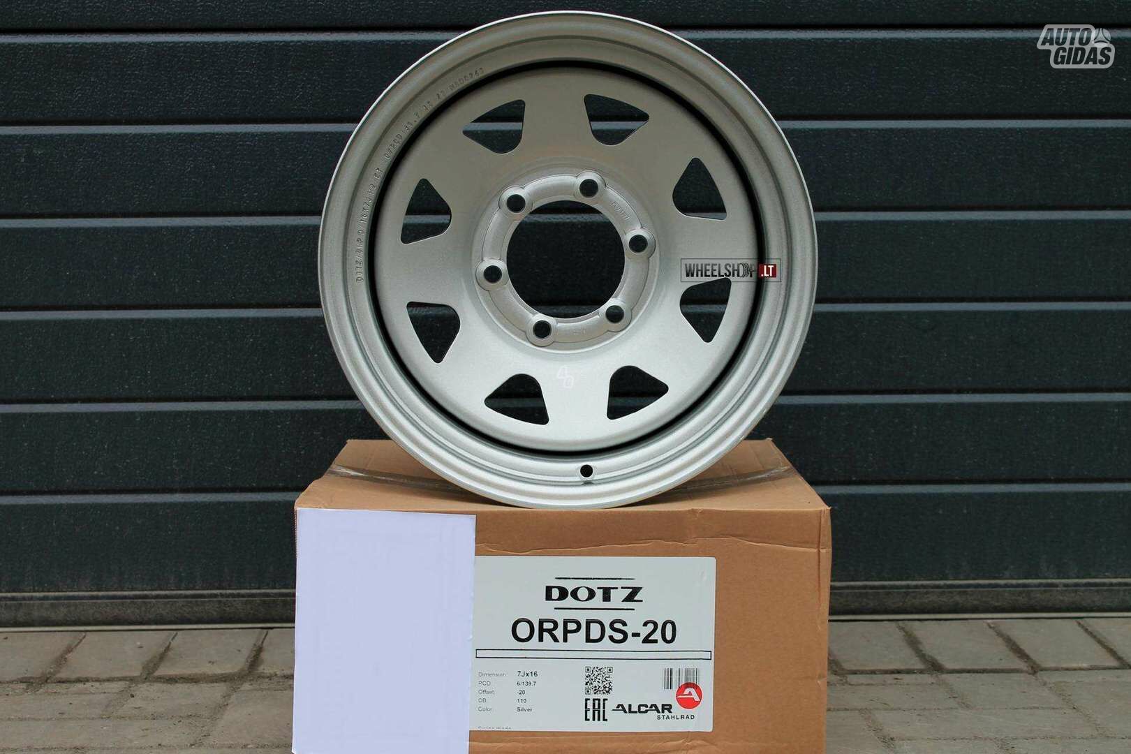 4x4 Dakar Silver rims