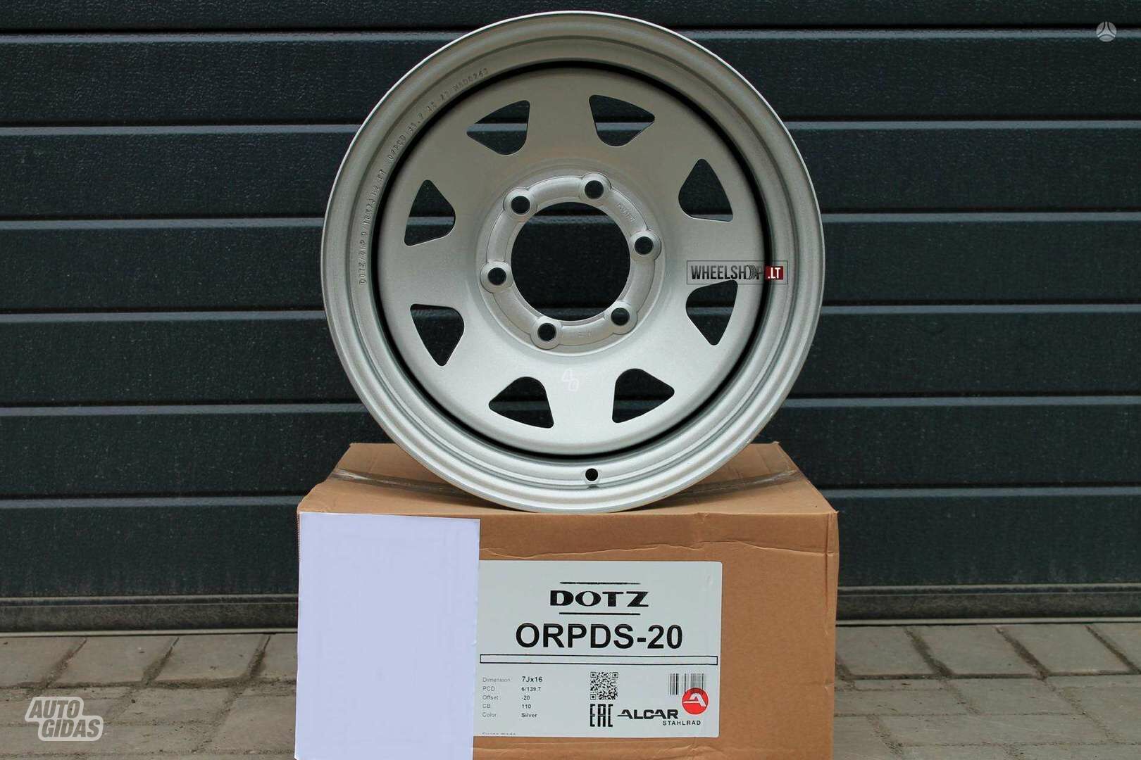 4x4 Dakar Silver rims