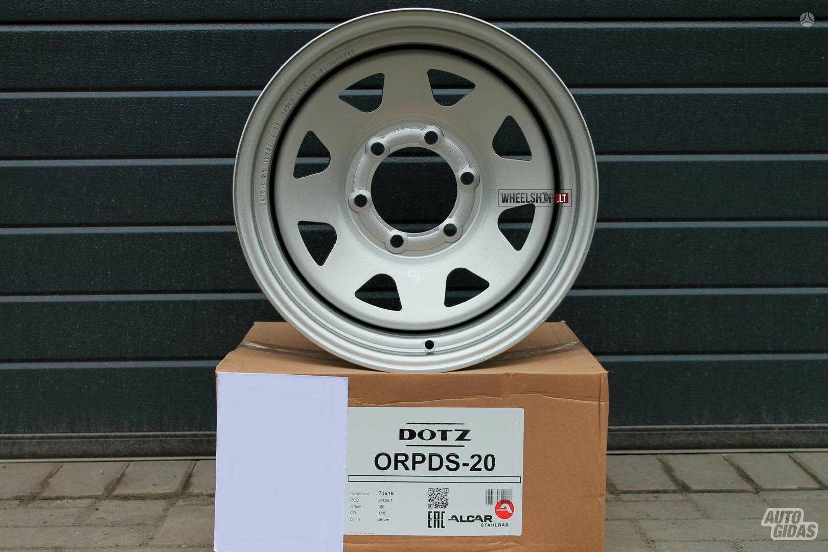 4x4 Dakar Silver rims