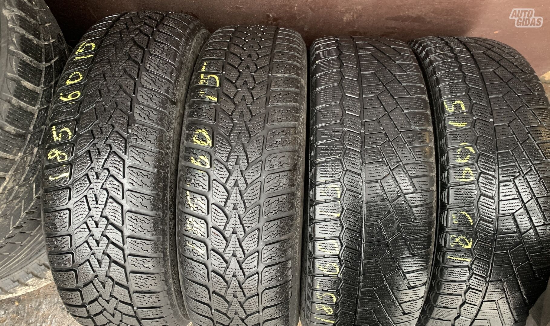 Dunlop CONTINENTAL,BARUM R15 winter tyres passanger car