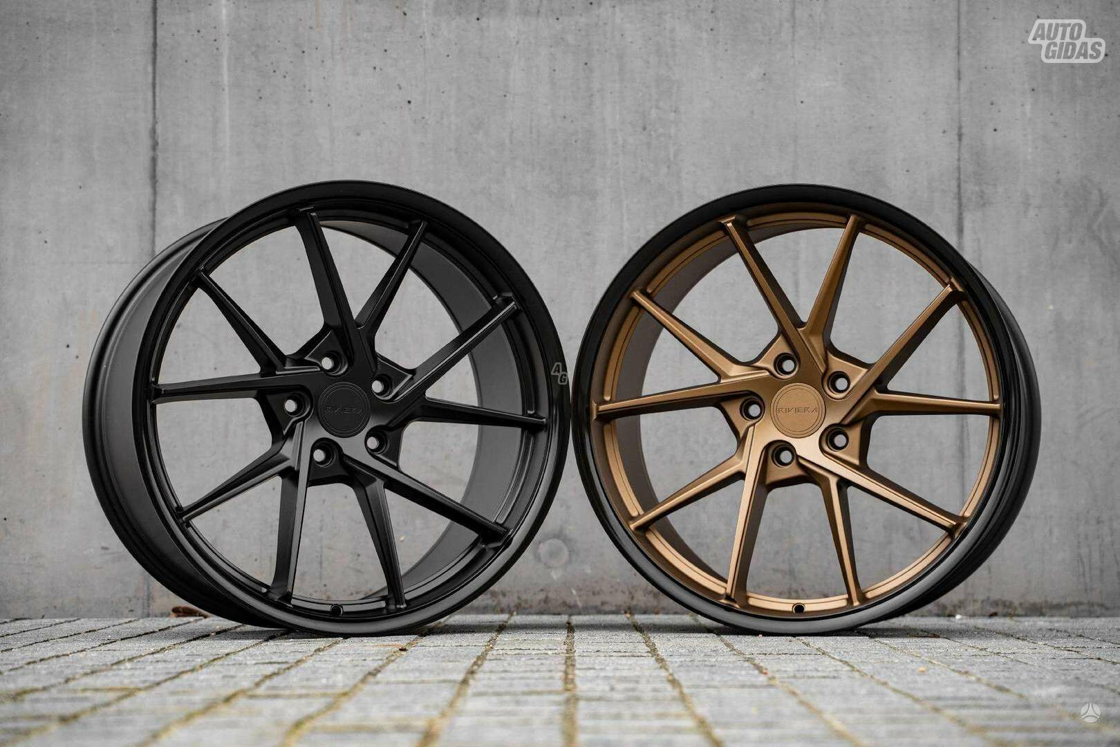 RF1 Matt Black/Bronze rims