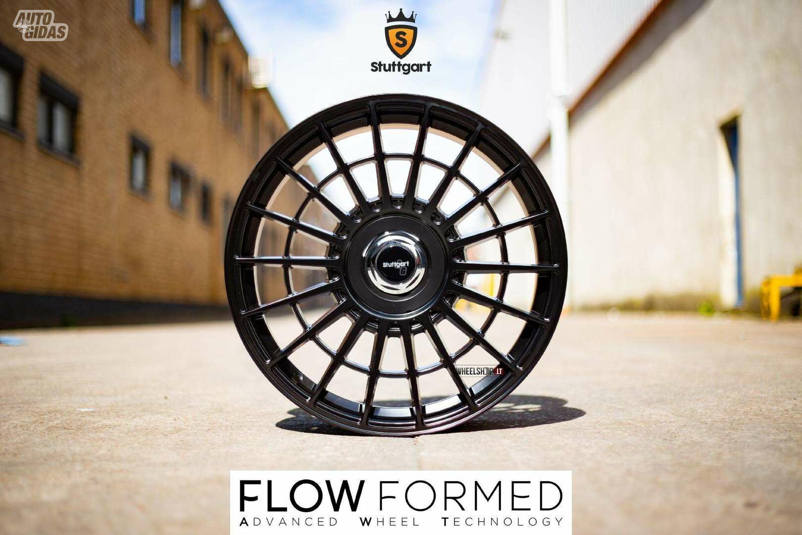 SF10 Matt Black Flow Formed диски