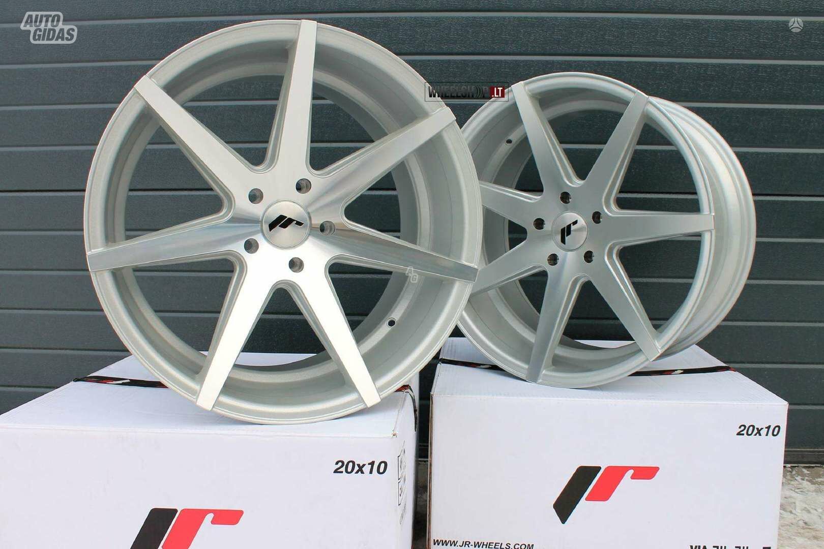 JR20 Silver Deep Concave rims