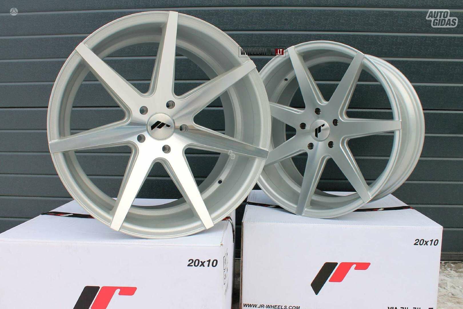 JR20 Silver Deep Concave ratlankiai