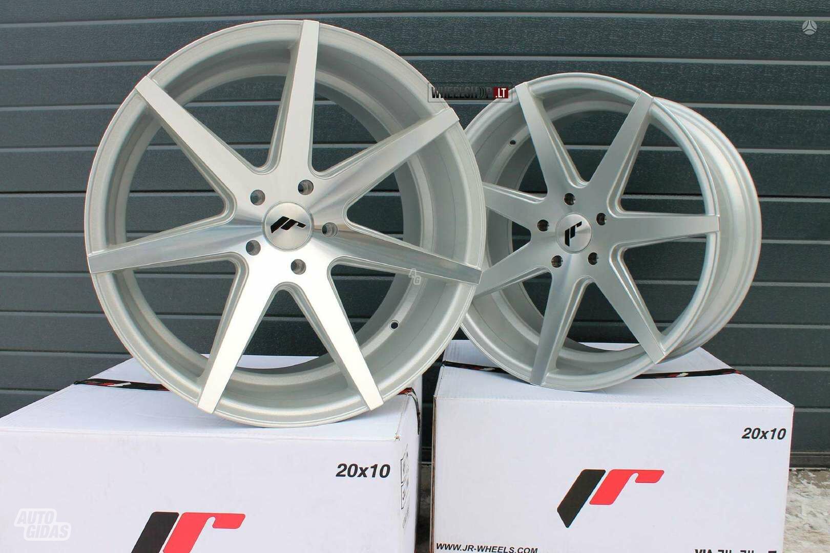 JR20 Silver Deep Concave ratlankiai