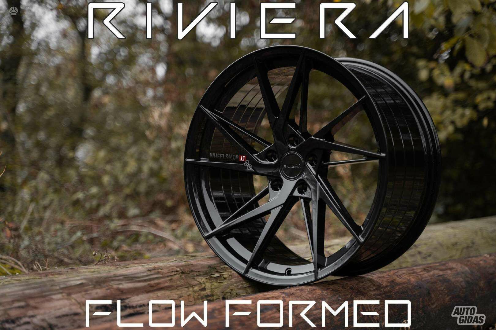 RF109 Gloss Black Flow Formed rims