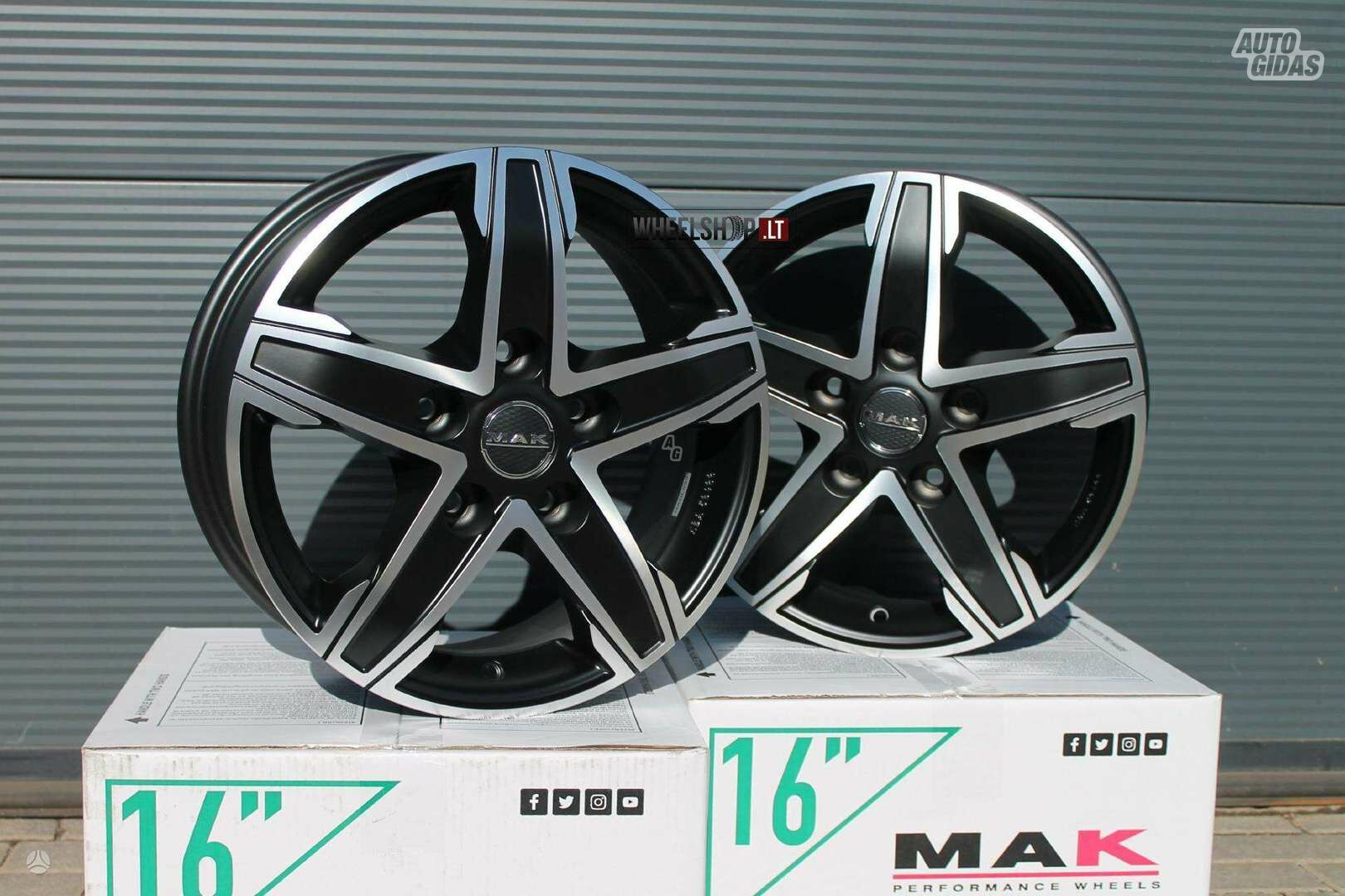 King5 Ice Black rims