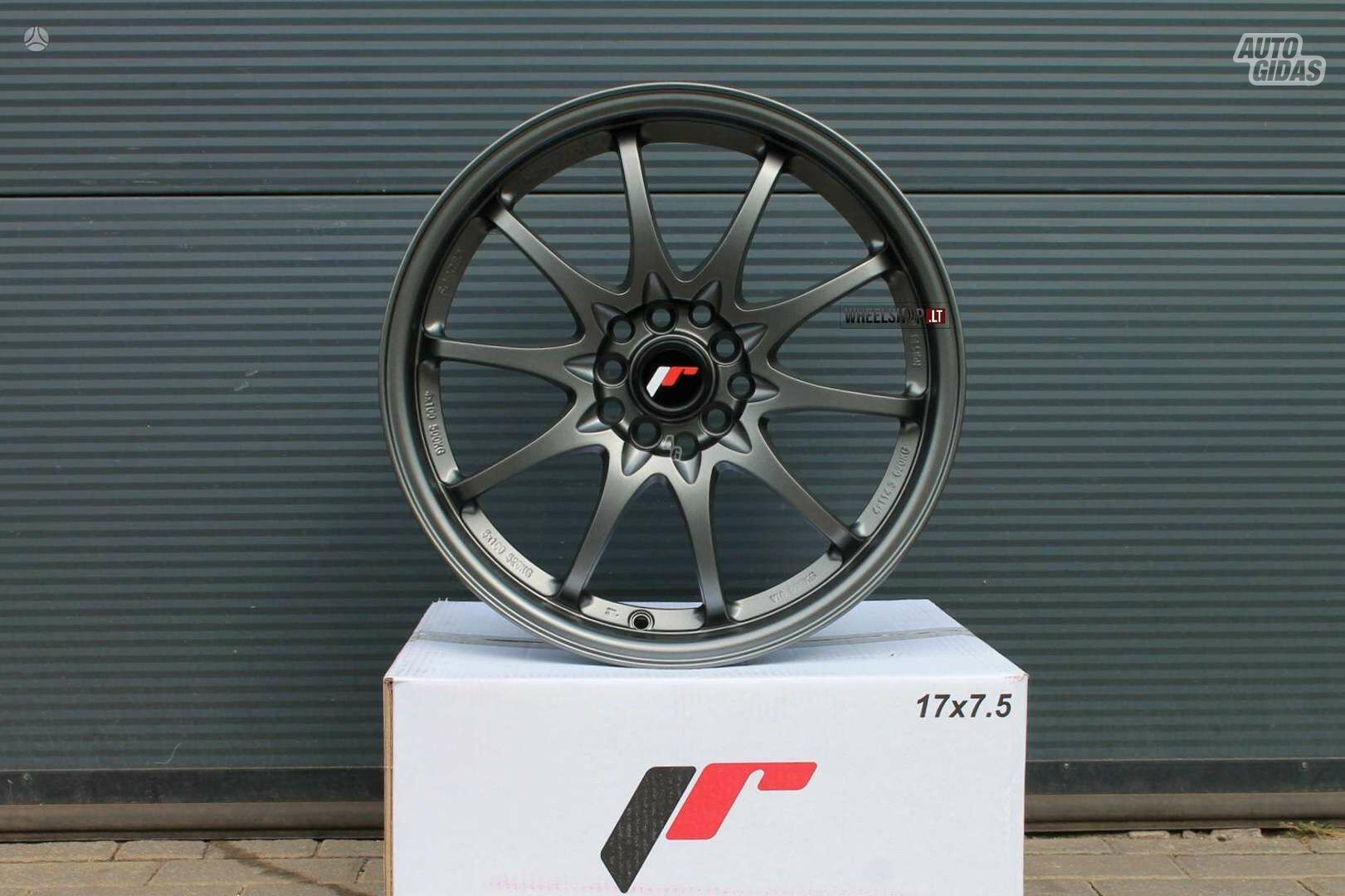 JR5 GunMetal rims