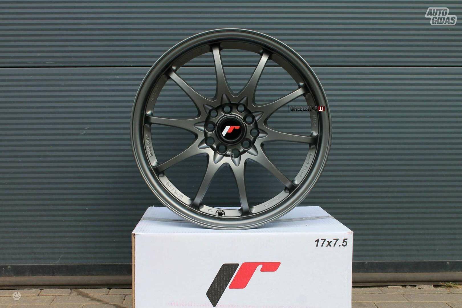 JR5 GunMetal rims