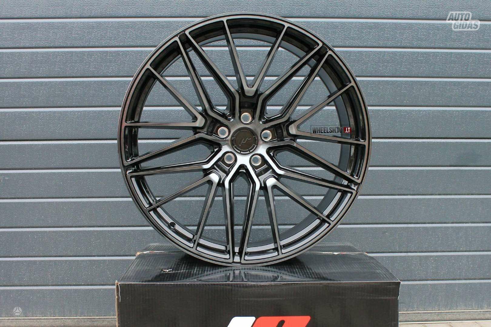 JR38 Black Polished rims