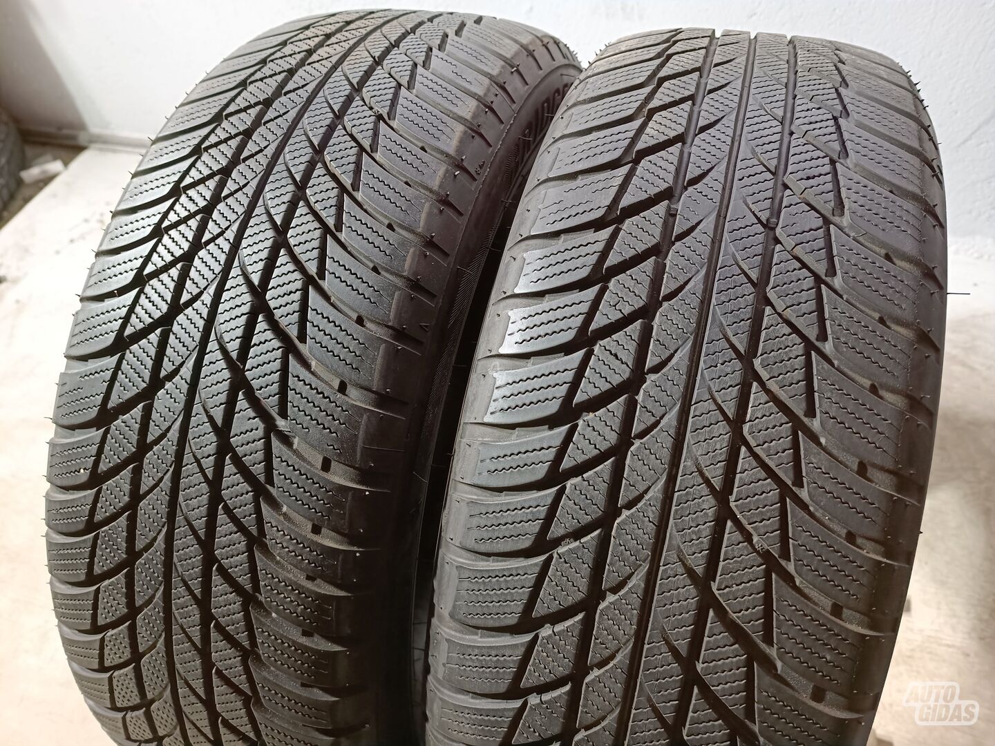 Bridgestone 7mm, 2020m R17 winter tyres passanger car