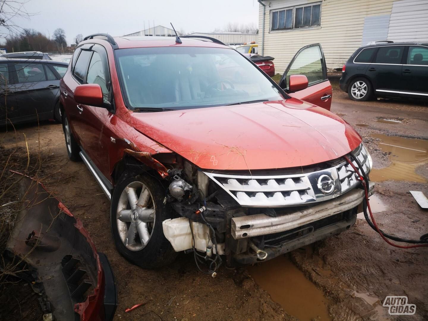 Nissan Murano 2005 m dalys