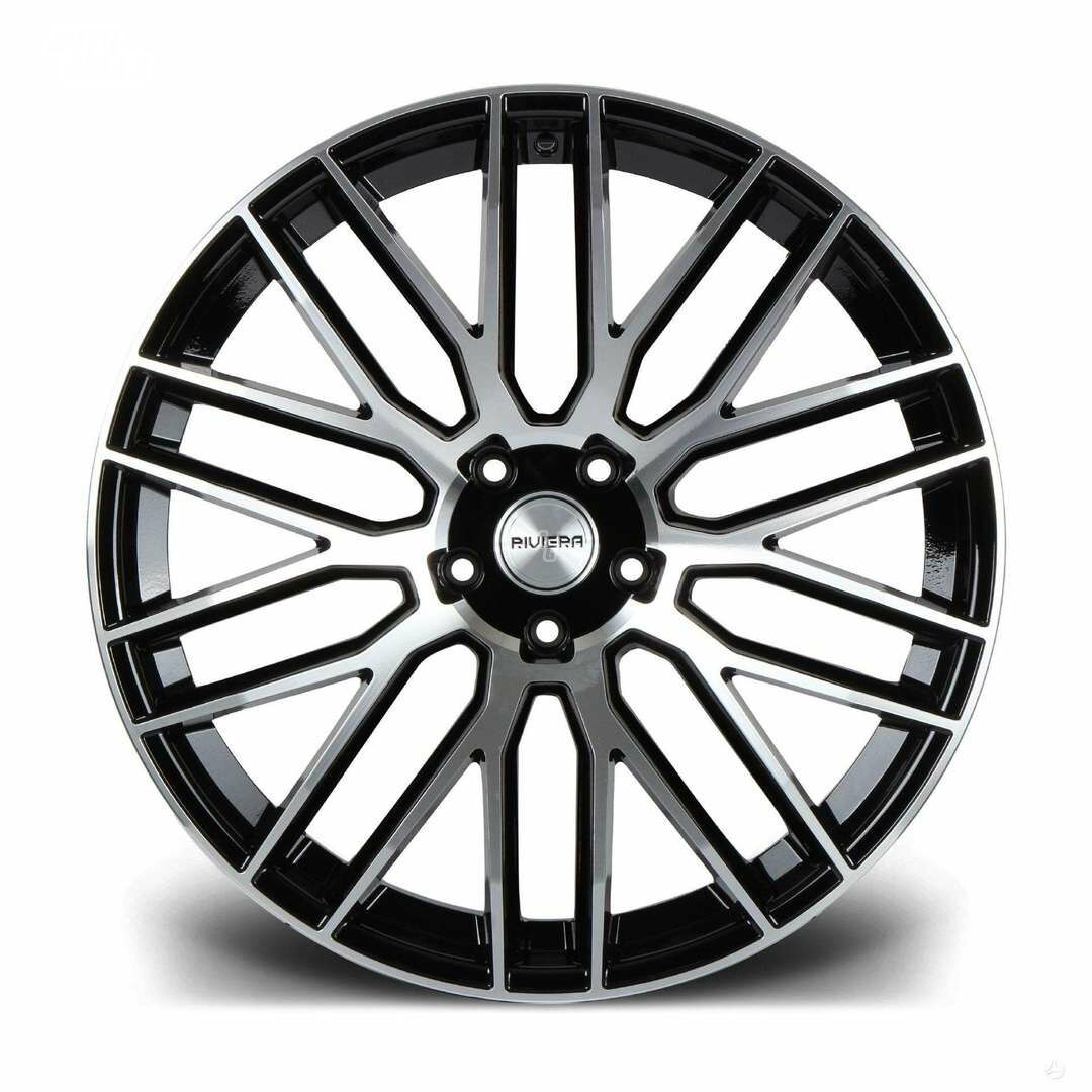 RV126 Gloss Black Polished rims