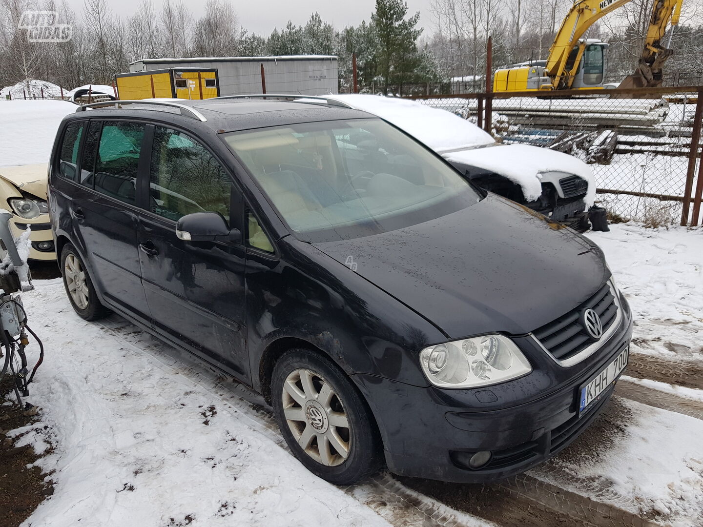 Volkswagen Touran 2005 m dalys