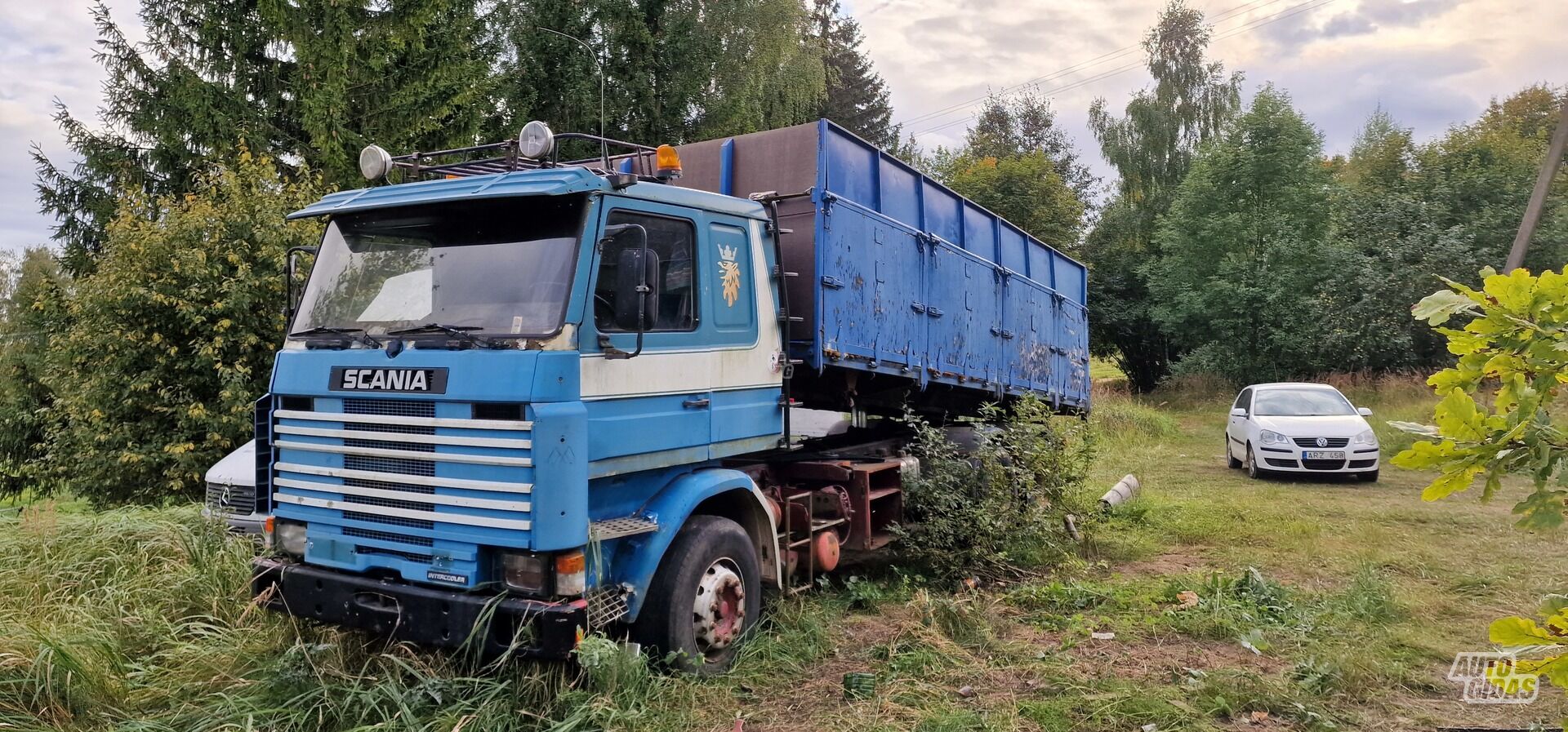 Scania 142 1987 y Dump truck