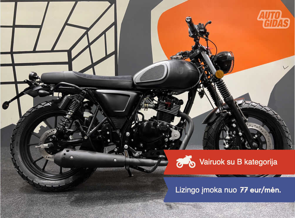 Mutt FSR 2023 m Klasikinis / Streetbike motociklas
