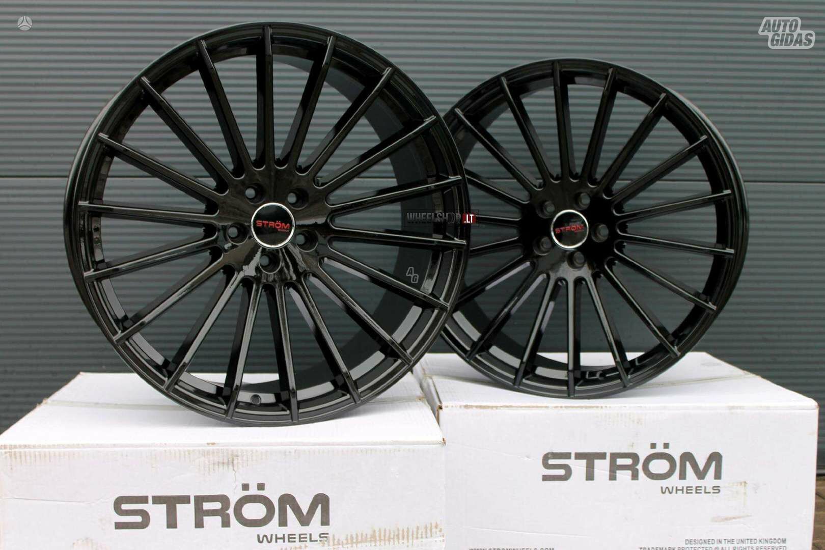 STR4 Gloss Black rims