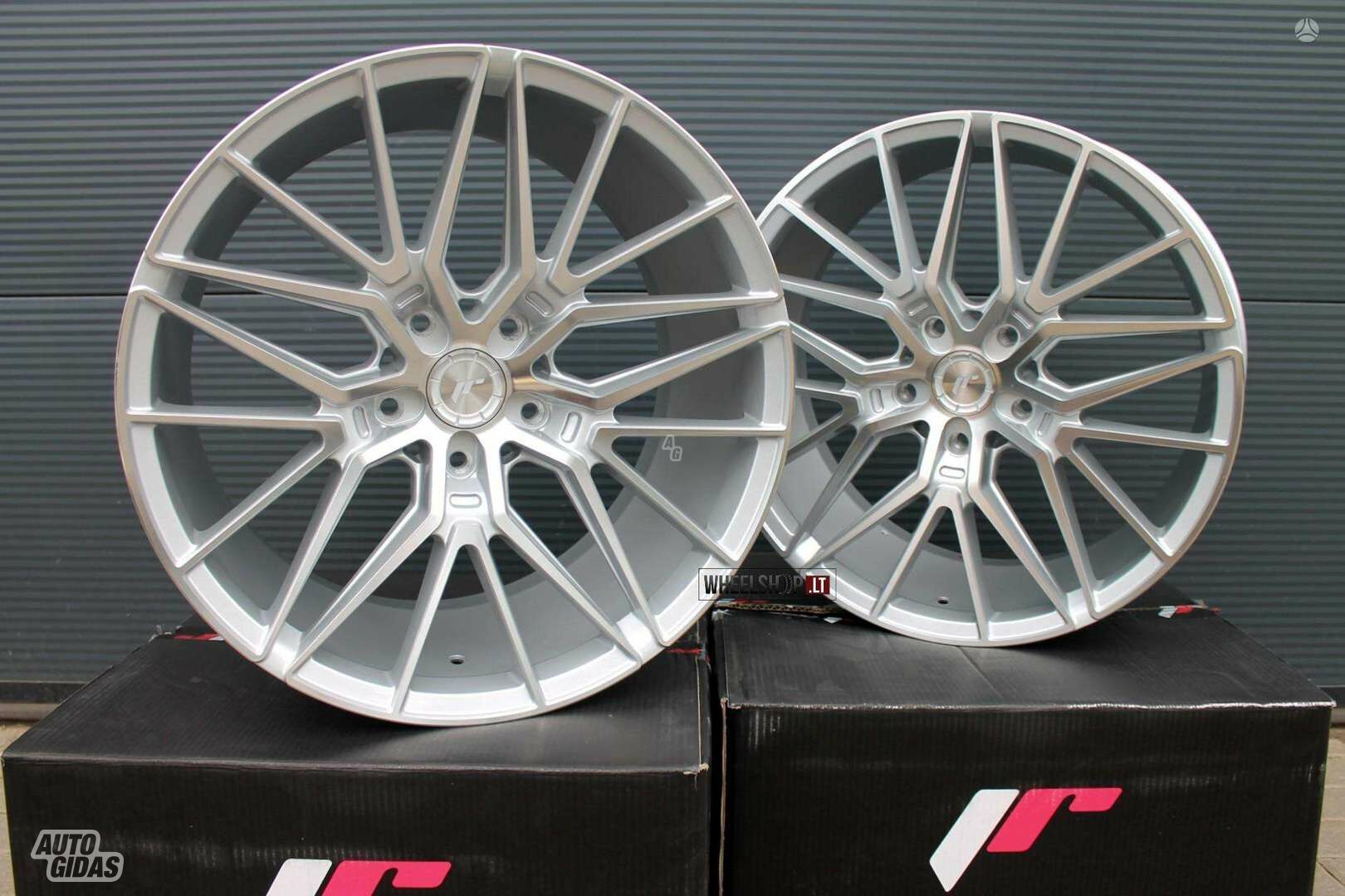 JR38 Silver rims