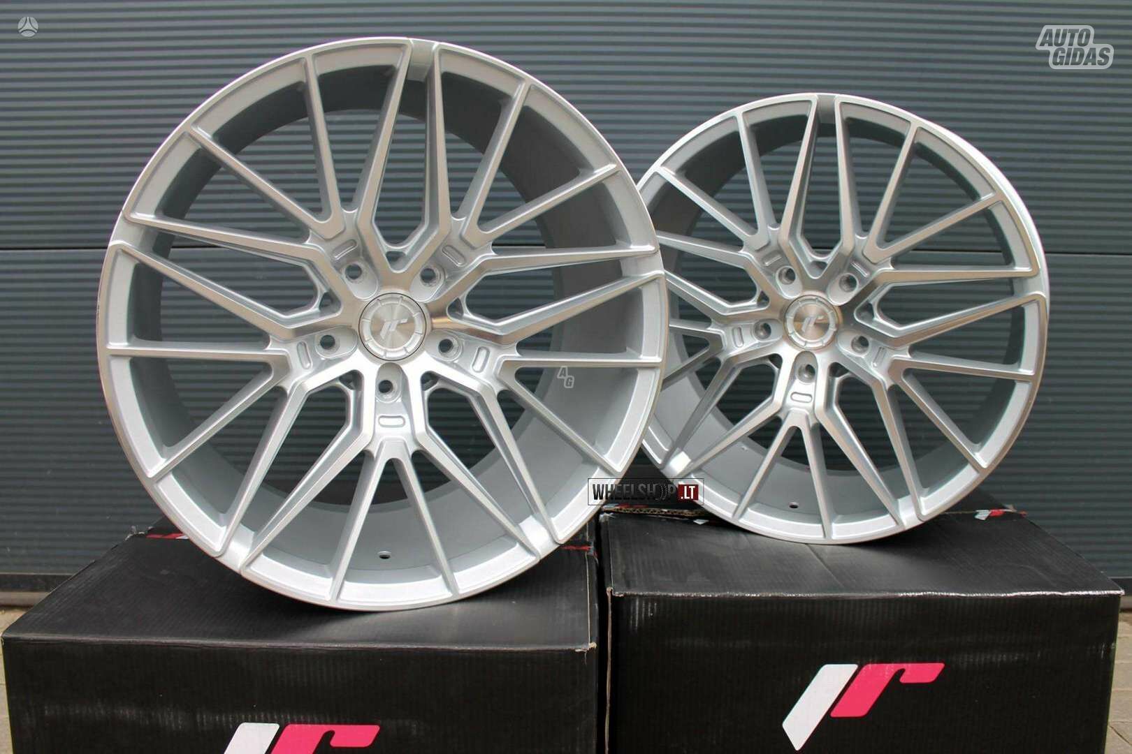 JR38 Silver rims