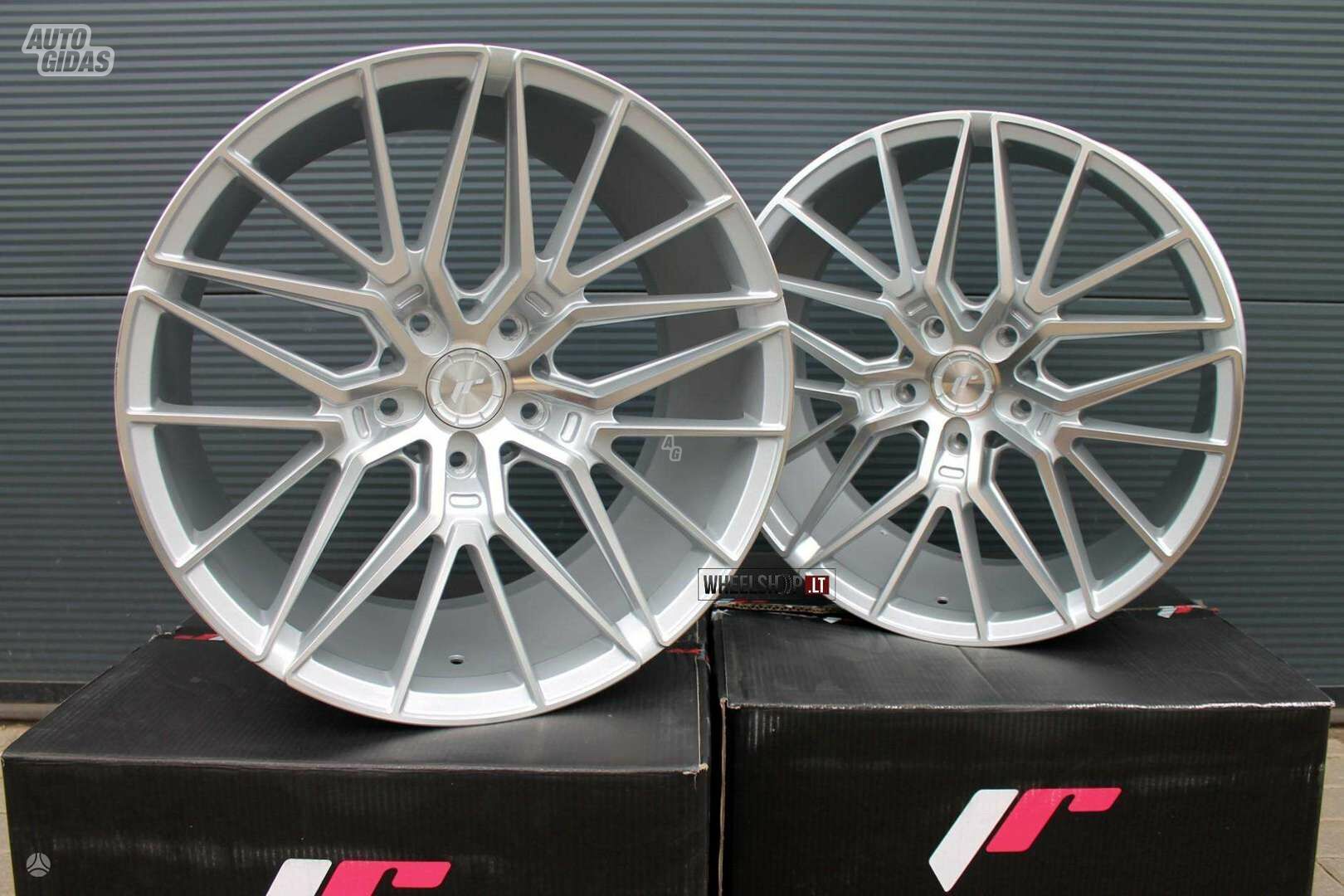 JR38 Silver rims