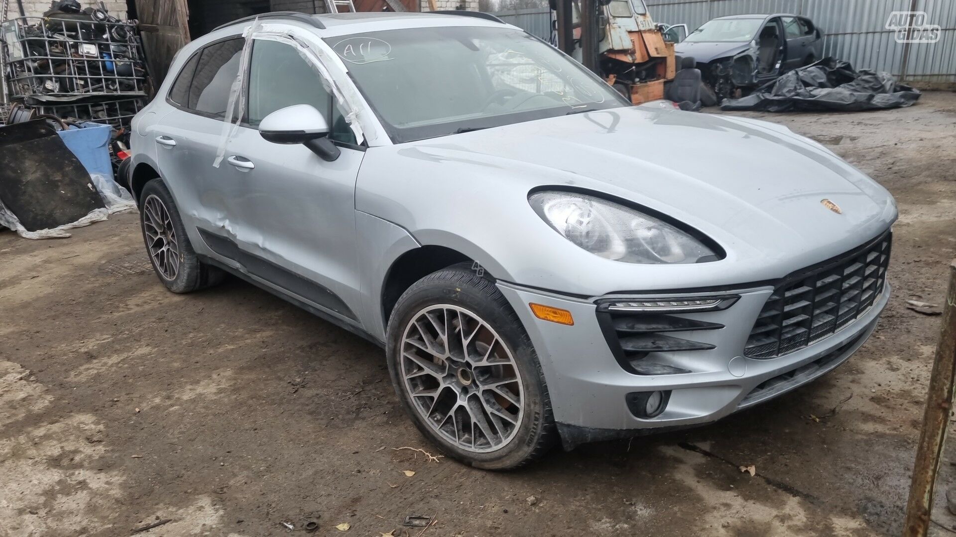 Porsche Macan 2016 m dalys