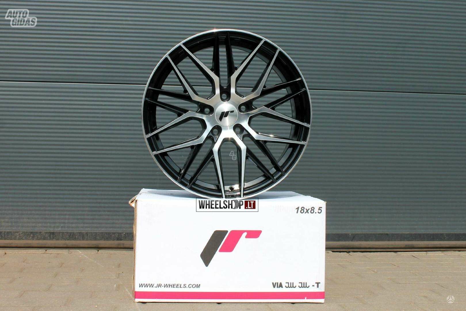 JR28 Black Polished rims