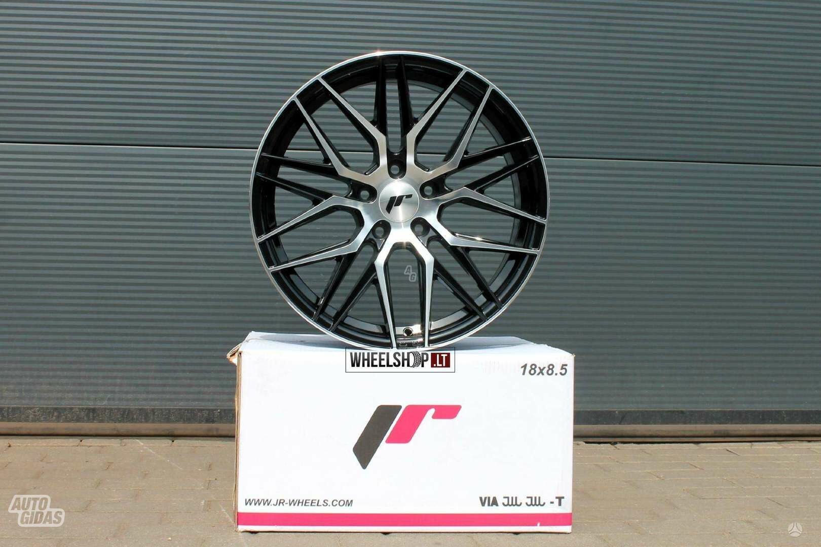 JR28 Black Polished rims