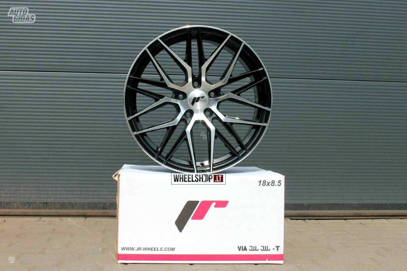 JR28 Black Polished rims