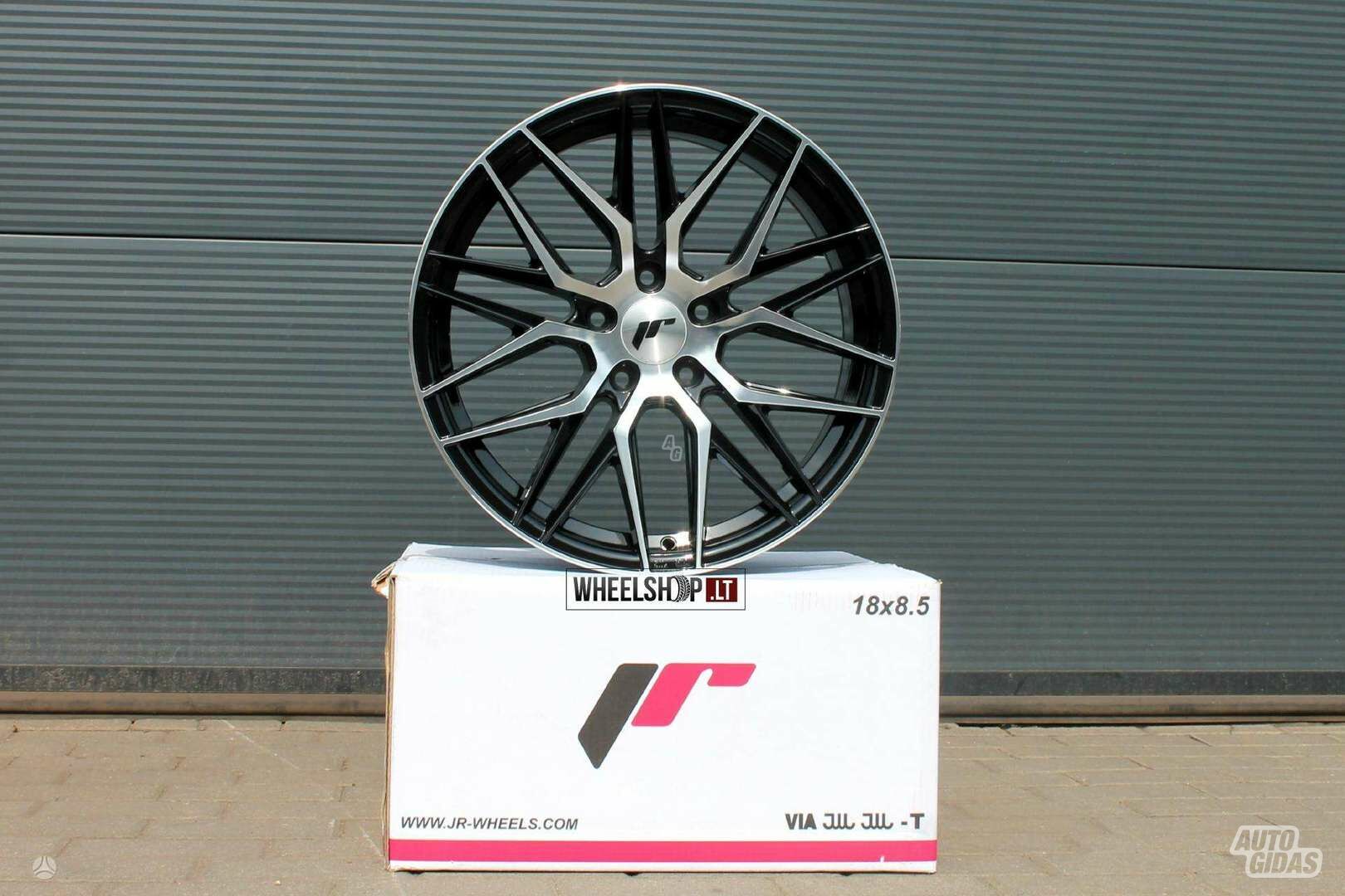 JR28 Black Polished rims