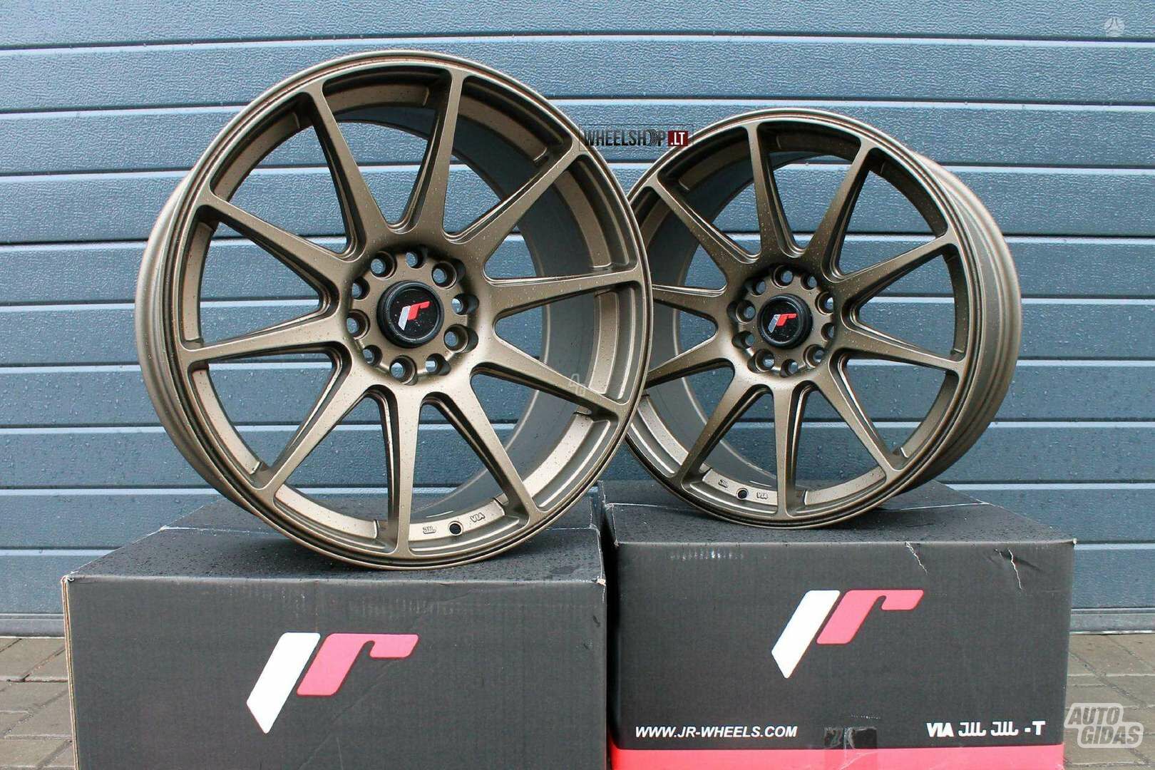 JR11 Matt Bronze rims