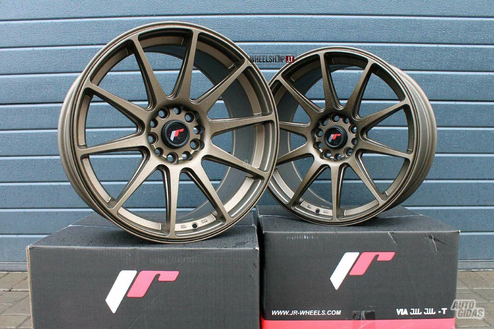 JR11 Matt Bronze rims