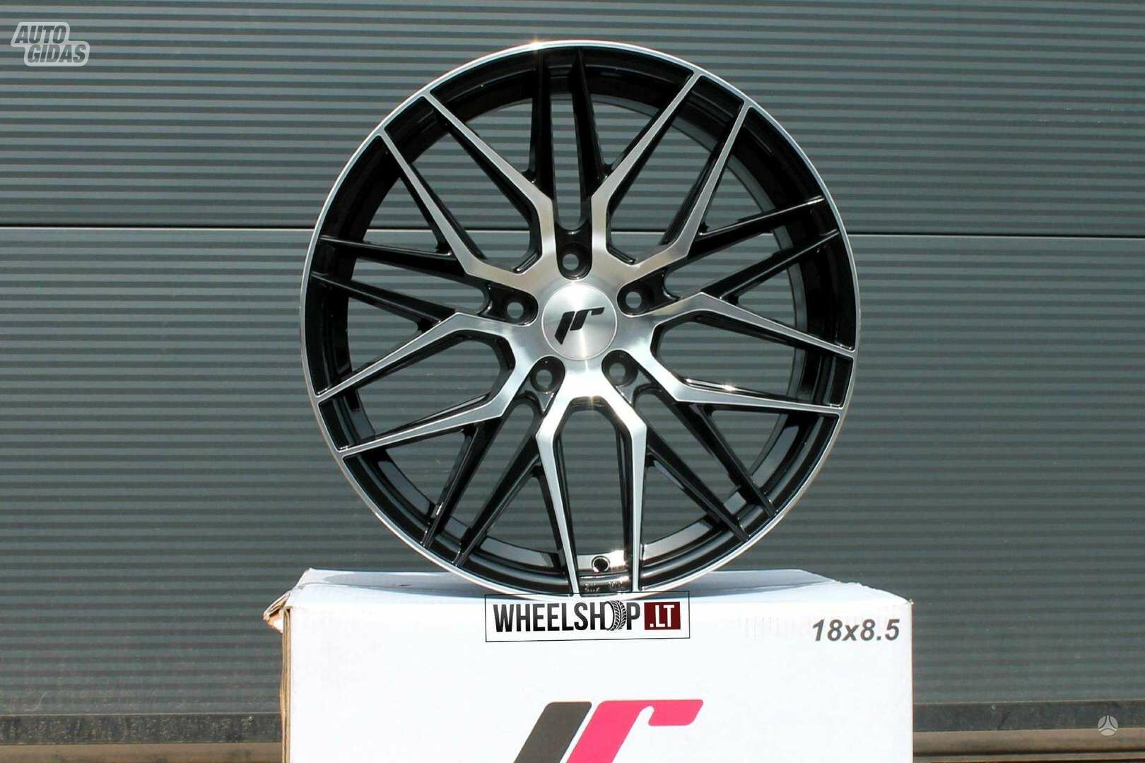 JR28 Black Polished rims