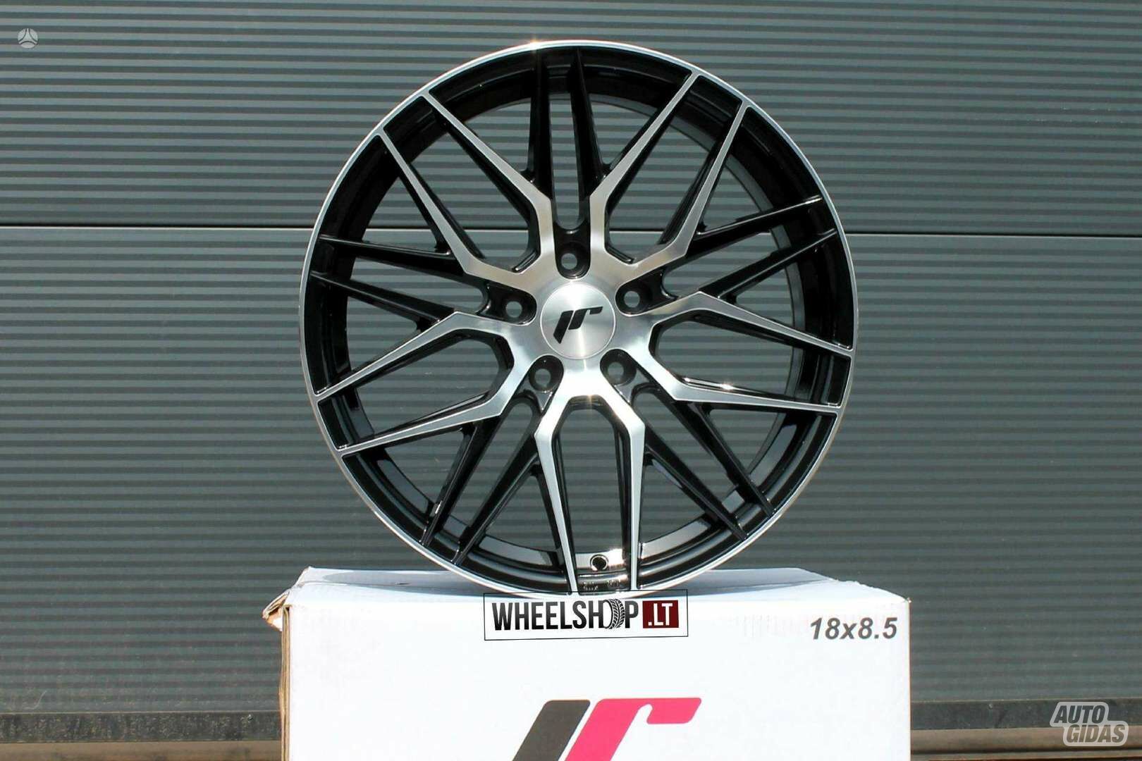 JR28 Black Polished rims