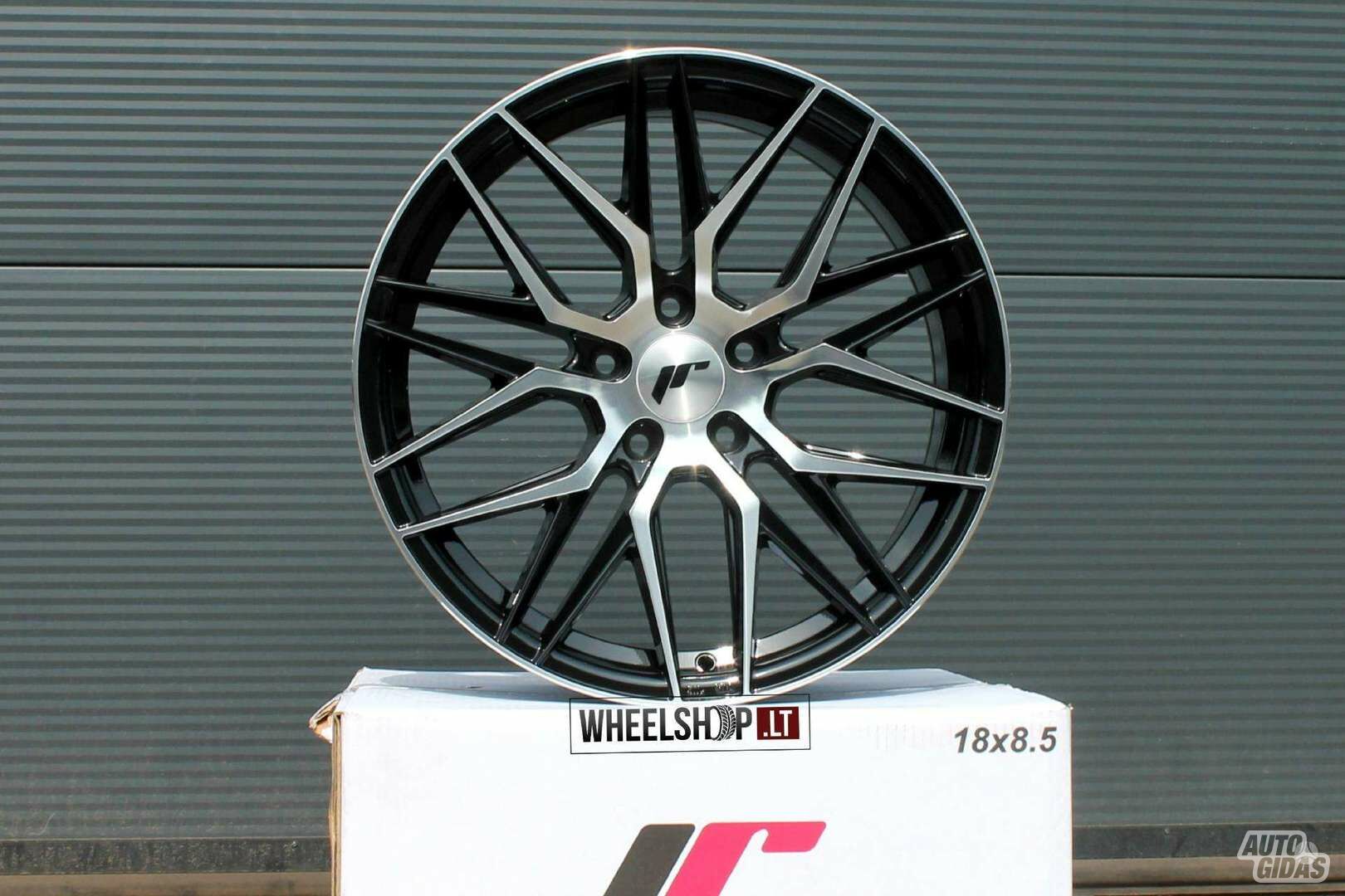 JR28 Black Polished rims