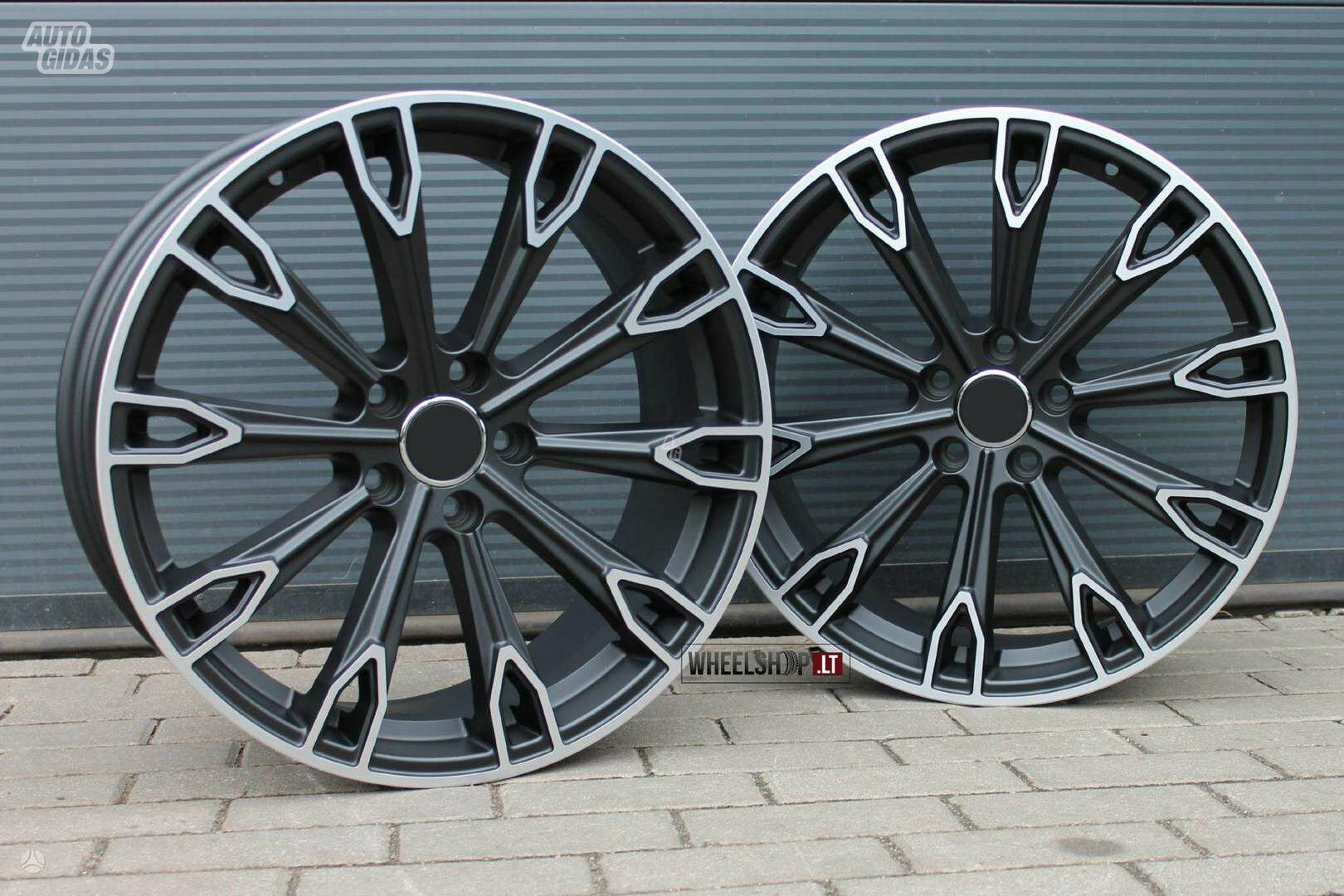 10 Spoke Black Half Matt диски