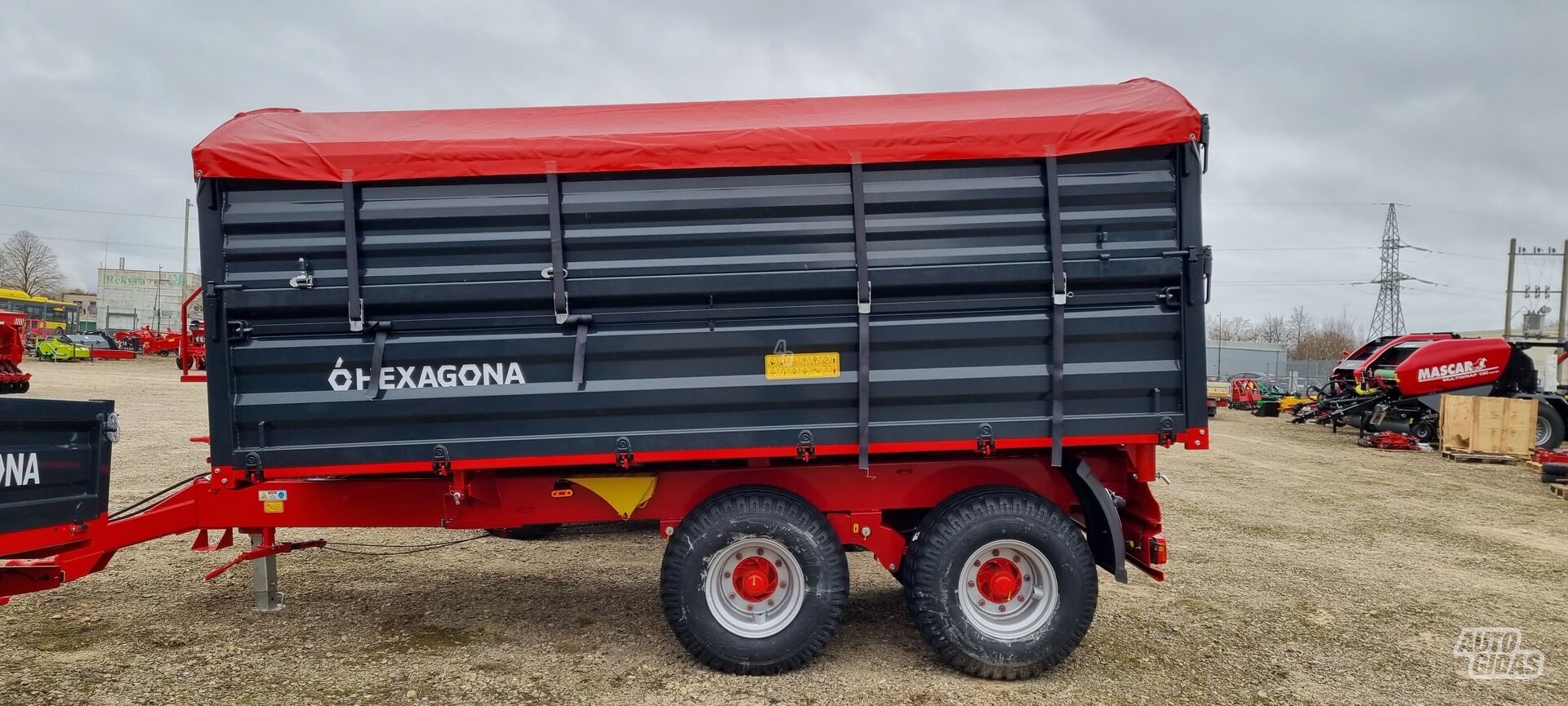 Hexagona (12 t. kel. galia) 2024 y Tractor trailer