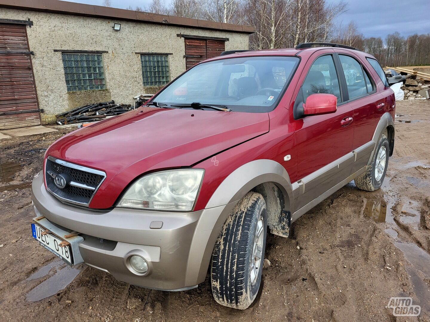 Kia Sorento 2003 m dalys