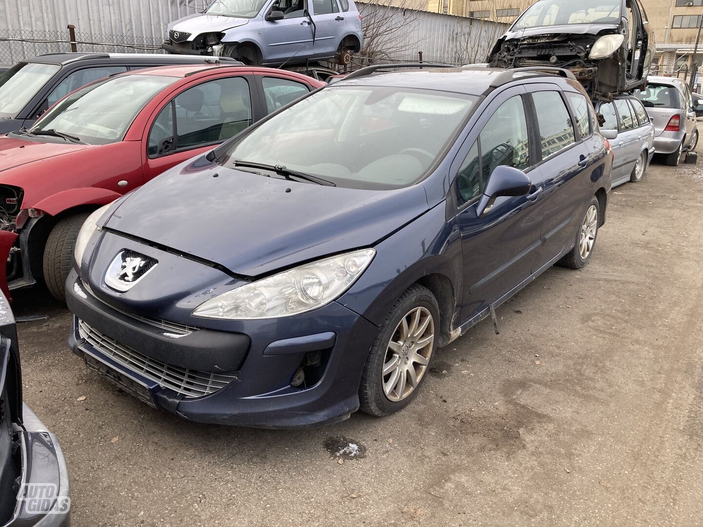 Peugeot 308 2008 m dalys