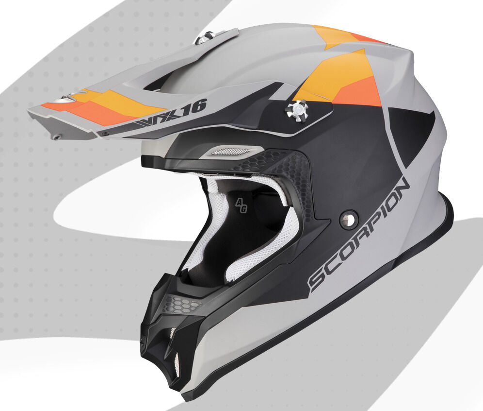 Helmets SCORPION VX-16 EVO  + VIDEO moto