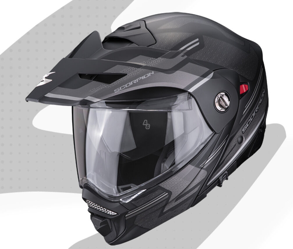 Helmets Scorpion ADX-2 carrera silver
