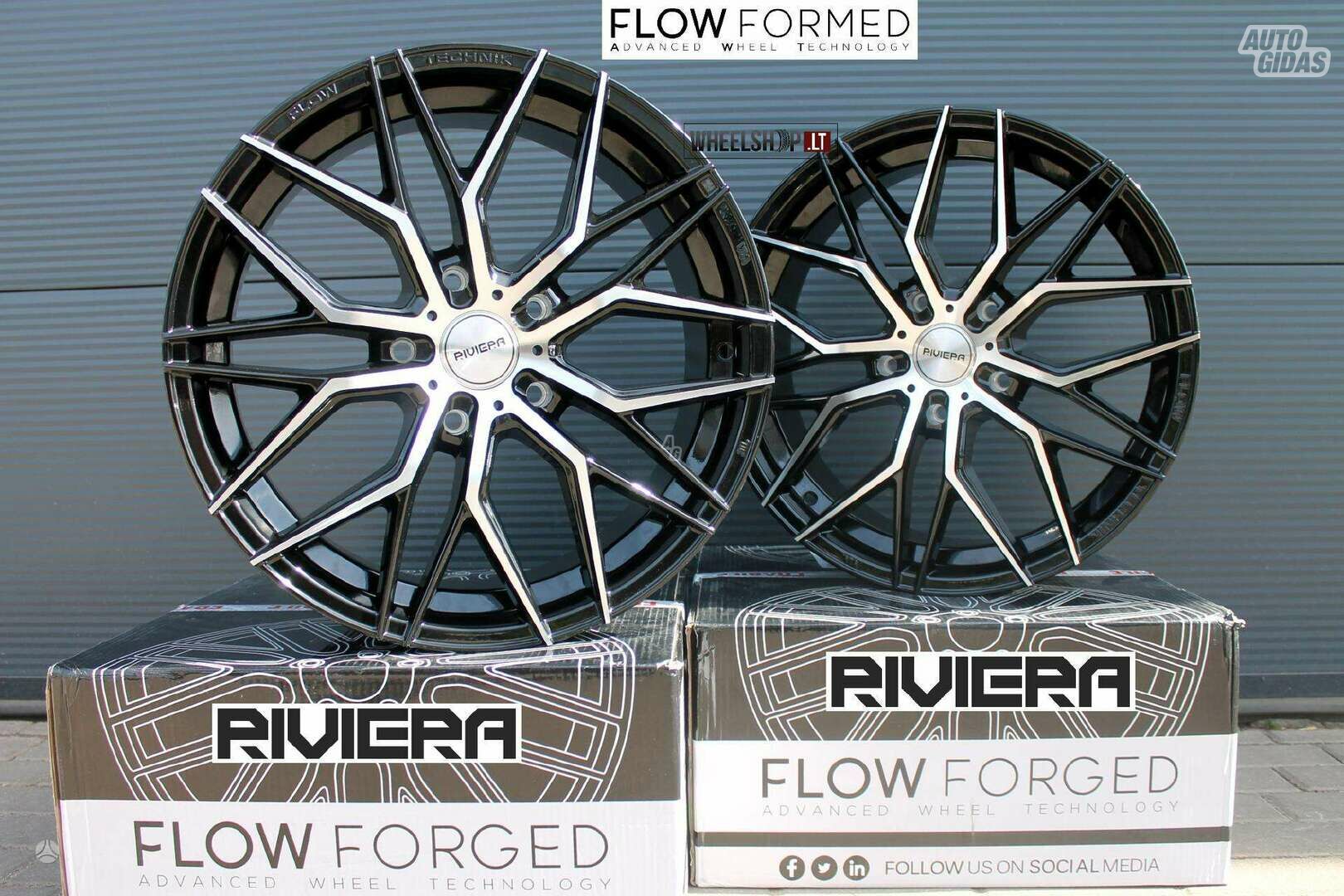 RIVIERA RF101 MB Flow Formed light alloy R19 rims