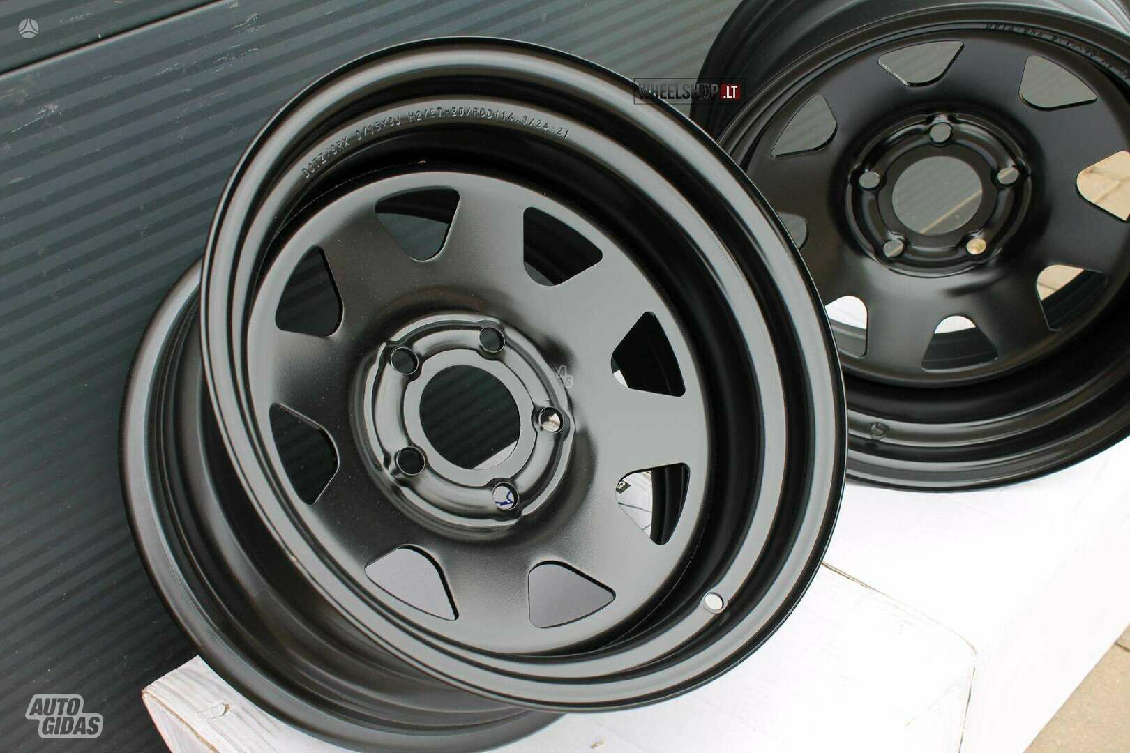 4x4 Dakar Matt Black rims