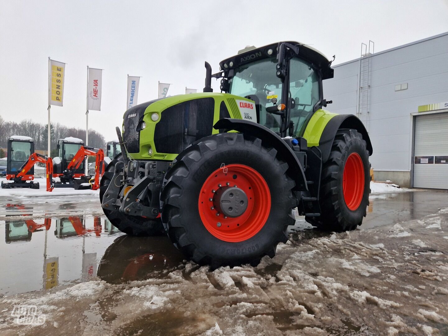Claas Axion 930 2014 y Tractor