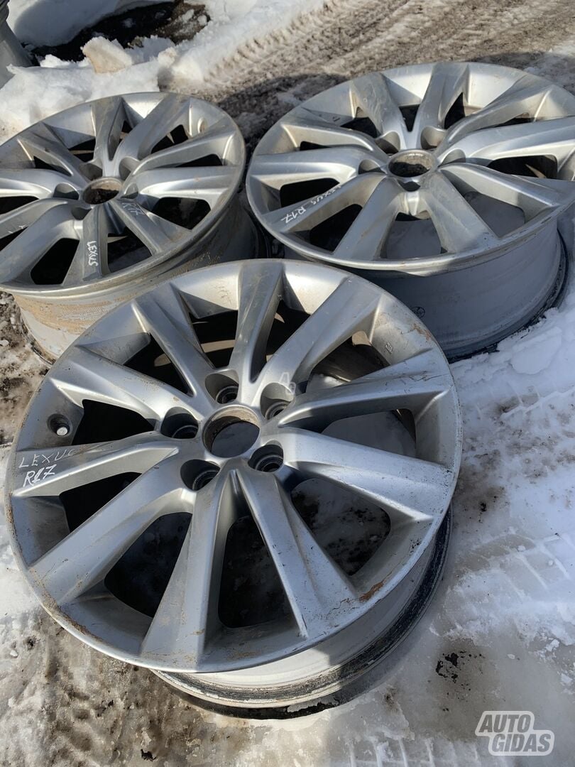 Light alloy R17 rims