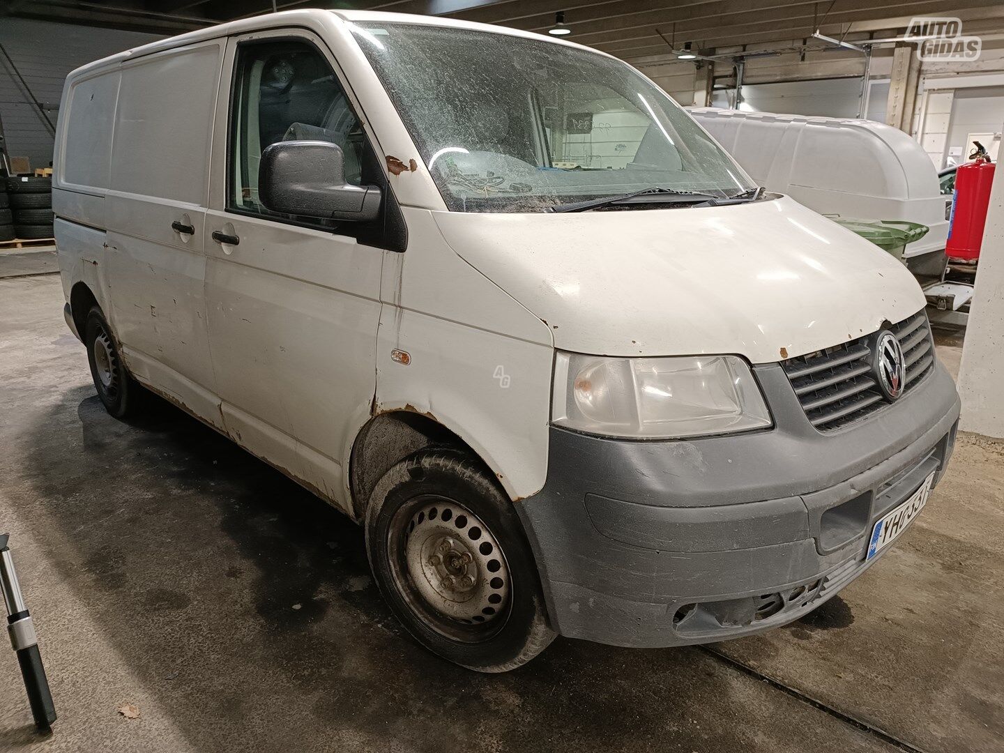 Volkswagen Transporter 2008 m dalys